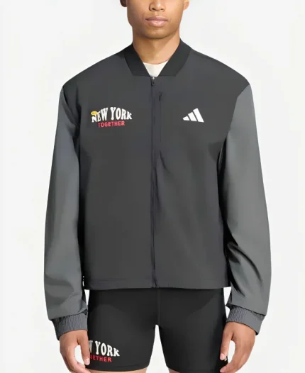 Adidas New York City Marathon 2026 Mens Adizero Full-Zip Jacket