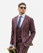  Allegiant Stadium Arriving 2026 Patrick Mahomes Burgundy Blazer
