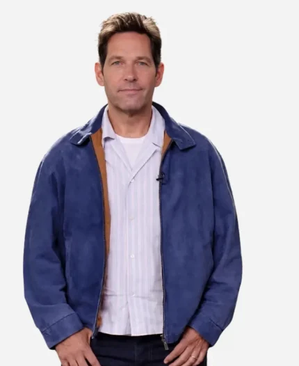 Avengers Doomsday Paul Rudd Suede Jacket