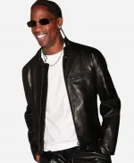 Bottega Veneta’s Travis Scott Milan Fashion Week SS Leather Jacket