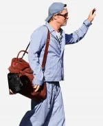 Brad Pitt Hotel Blue Suit - Image 3