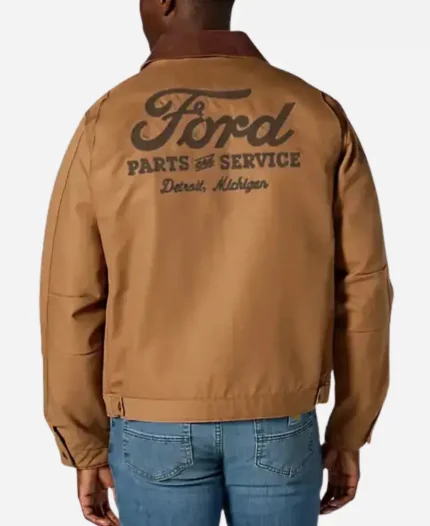 Carhartt x Ford Detroit 2026 Parts & Service Workwear Brown Jacket