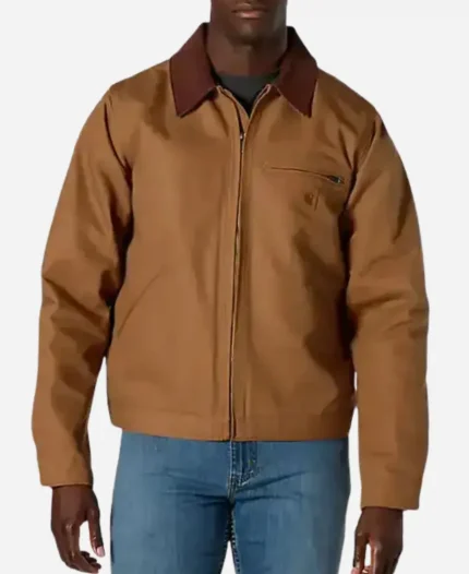 Ford x Carhartt Detroit Parts & Service Workwear Brown Jacket