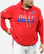 DJ Moore Nike Buffalo Bills 2026 Red Hoodie