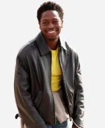 David Jonsson Paris Fashion Week 2026 Spring & Summer Leather Jacket