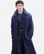 Diesel Milan Fashion Week 2026 Joe Locke Blue Denim Trench Coat