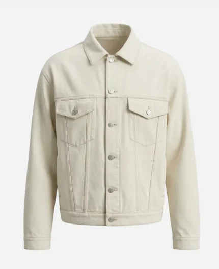 Diesel Milan Fashion Week Show 2026 Yusuke Iseya White Denim Jacket