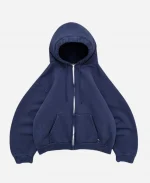 Akimbo Distressed Pro Work Zip-Up Hoodie