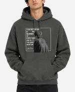 Ethel Cain Merch You Don’t Want Me Grey Fleece Graphic Hoodie
