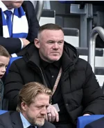 Everton Team 2026 Wayne Rooney Hooded Puffer Coat