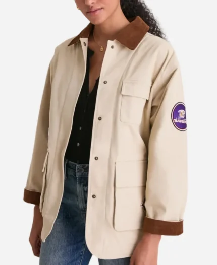 Fanatics x Tuckernuck Baltimore Ravens Full-Snap Barn Jacket