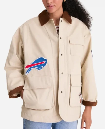 Fanatics x Tuckernuck Buffalo Bills Full-Snap Barn Jacket