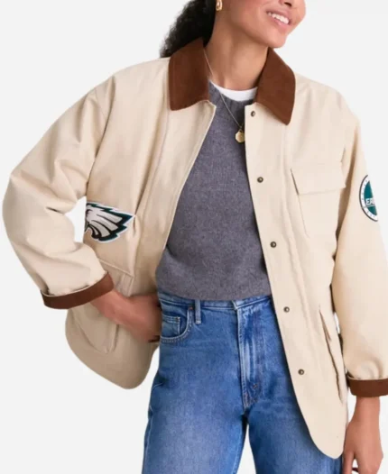Fanatics x Tuckernuck Philadelphia Eagles Full-Snap Barn Jacket