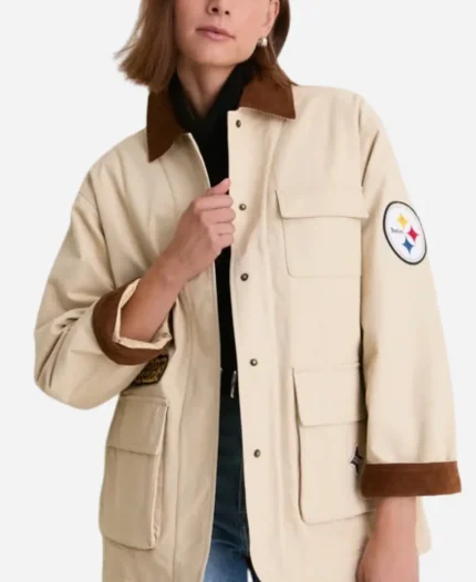 Fanatics x Tuckernuck Pittsburgh Steelers Full-Snap Barn Jacket