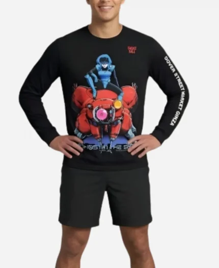 GEEKS RULE × The Ghost in the Shell Long-Sleeve T-Shirt