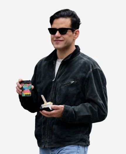 Ice Cream London Rami Malek Suede Jacket