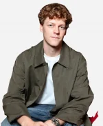Jannik Sinner Milan Fashion Week Green Varsity Jacket