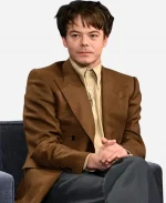 Jimmy Fallon Charlie Heaton Brown Blazer
