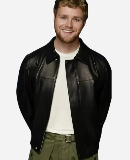 Jimmy Fallon Show 2026 Alex Warren Leather Jacket