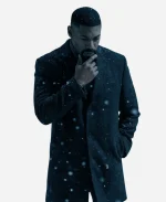 John Stewart Tv Series Lantern 2026 Aaron Pierre Black Wool Coat