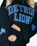 Kiloh + Co. Detroit Lions 2026 Oversized Black Sweatshirt