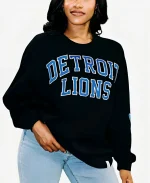 Kiloh + Co. Detroit Lions Black Sweatshirt