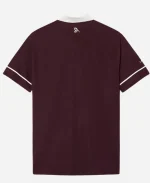 Lacoste Novak Djokovic China Open Tennis Championships 2026 Burgundy Polo T-Shirt
