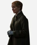 Laura Linney Tv Series Lanterns S01 Lianna Olive Green Pea Coat 