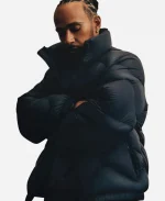 Lewis Hamilton Lululemon Black Puffer Jacket