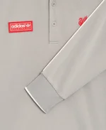 Liverpool FC x Adidas SPZL FC Grey Long-Sleeve Polo Shirt