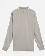 Liverpool FC x Adidas SPZL FC 2026 Grey Long-Sleeve Polo Shirt