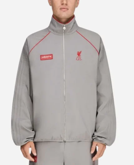 Liverpool FC x Adidas SPZL Grey Track Jacket