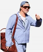 Brad Pitt Hotel Blue Suit - Image 4