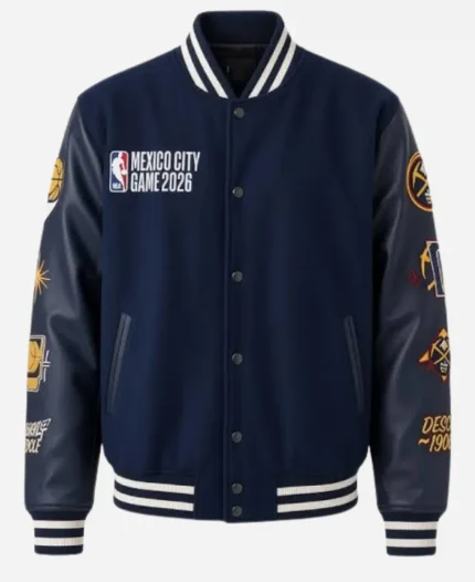 NBA Mexico City Game Varsity jacket