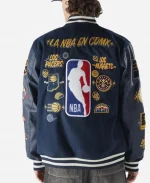 NBA Mexico City 2026 Navy Blue & Black Jacket