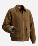 New York City 2026 Bella Hadid Fashion Week Brown Suede Jacket