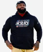 Nike 49ers Trent Williams Crucial Catch Hoodie