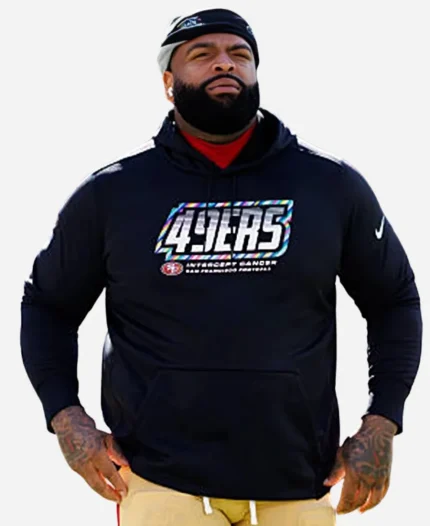Nike 49ers Trent Williams Crucial Catch Hoodie