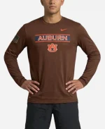 Nike Auburn 2026 Military Appreciation Long Sleeve T-Shirt