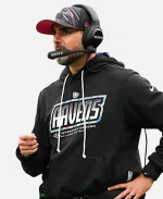Nike Baltimore Ravens 2026 Head Coach Jesse Minter Crucial Catch Dri-FIT Black Hoodie