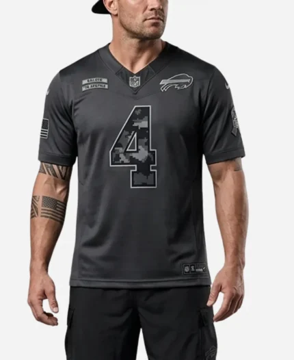 Nike Bills James Cook III Salute to Service Jersey