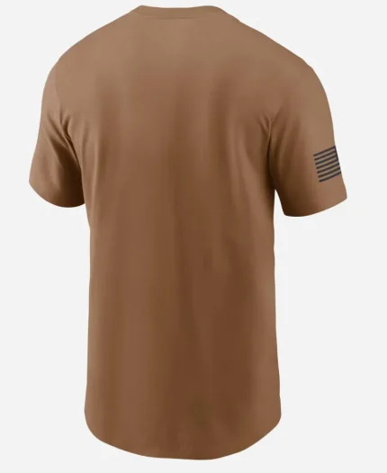 Nike Black Knights Army Military 2026 Appreciation Brown T-Shirt