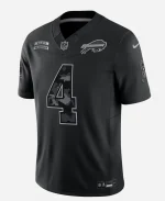 Nike Buffalo Bills 2026 James Cook III Salute to Service Dri-FIT Black Jersey
