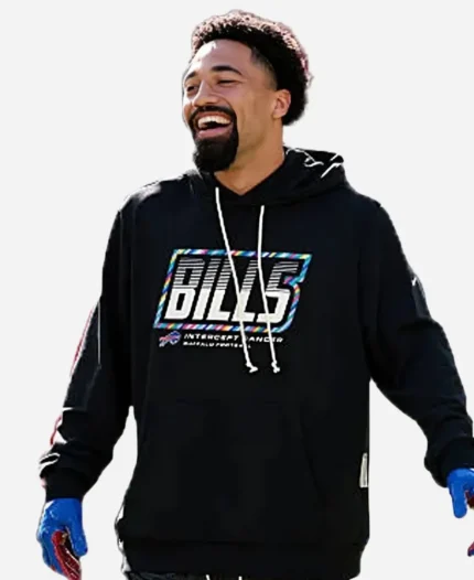 Nike Buffalo Bills 2026 Khalil Shakir Crucial Catch Dri-FIT Black Hoodie