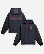 Nike Chicago Bears Rivalries Windrunner Navy Blue Full-Zip Jacket