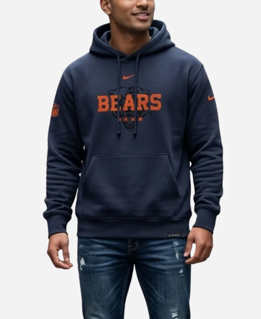 Nike Chicago Bears Rivalries Oversized Hoodie Nike Chicago Bears Rivalries 2026 Oversized Hoodie