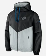 Nike Detroit Lions Rivalries Windrunner Black Full-Zip Jacket