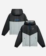 Nike Detroit Lions Rivalries 2026 Windrunner Black Full-Zip Jacket