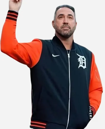 Nike Detroit Tigers Comerica Park Stadium Justin Verlande Jacket