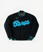 Nike FC Barcelona x Spotify x GOLF WANG Varsity Jacket
